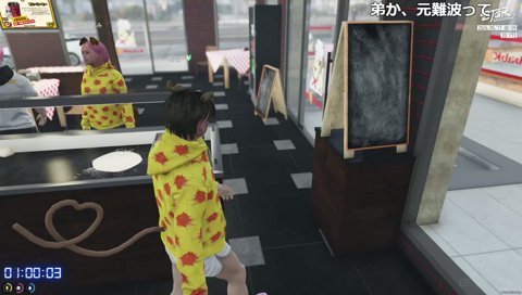店長通りの服装