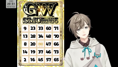 4人同時ビンゴ
