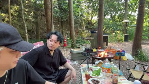 フリスビーに驚くヘンディー