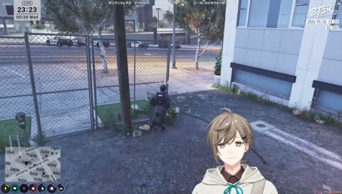 今日の白線警察