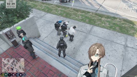 半オクターブ下がるあじかん