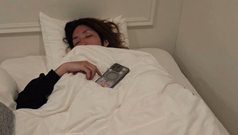 グッスリ睡眠中の釈迦