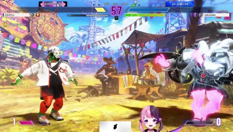 新モードアバターマッチで爆笑するぷるる