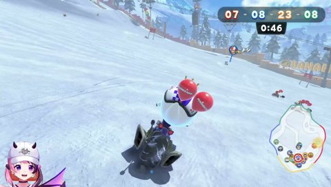 落下マリオみたいな声