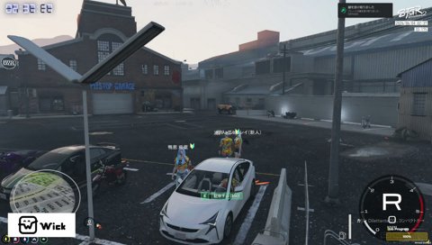 ハリケーンによって無事オープンカーになる新車