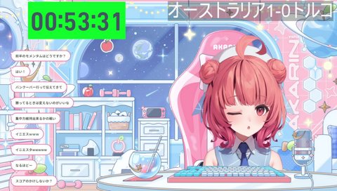 応援するあかりんさん