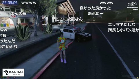 徒歩で帰る人質野間