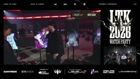 LTK Season: Pandemonium | Playoffs Day 1 オフラインウォッチパーティー