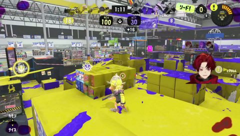 全力でナイス玉を応援するツルギ2