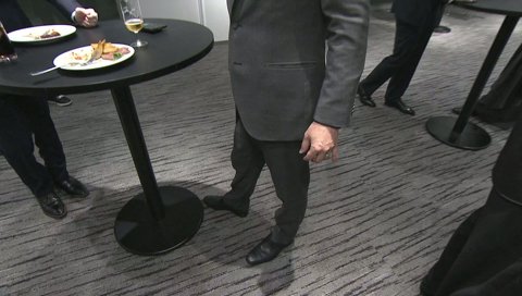 初スーツのスネイプ