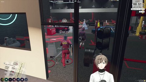 大川さんの圧（タックル）