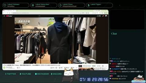 泥酔ゆきお、らいさまの服にテキーラをかける