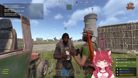 【山本商店(6)】　AIM「（ササさん）　ピストル持ってるもんね　　これネイルガン」　幾ら？　「4000スクラップ」　高っ！　えぇ？　は？　誰も無いからか　おいおいおい