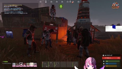 勘違いでプレイヤーを射殺しかけるぷるる