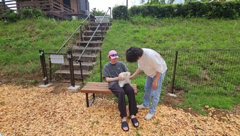しゅうまい片手持ちらいじん