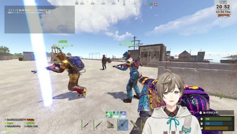 全部で遊ぶ兄さん