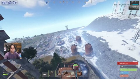 逆さ運転に挑戦してみるけんき