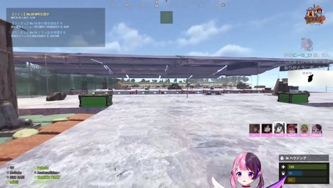 わきくんに挨拶するぷるる
