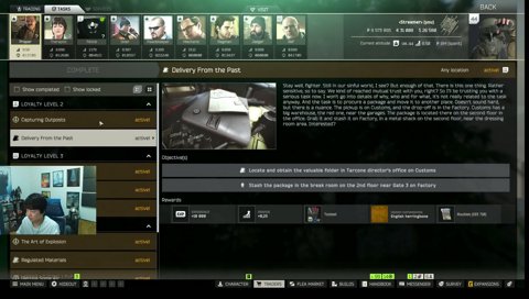[DROPS] BD狩りの鬼 Escape From Tarkov