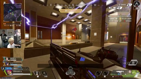 痛覚リンクしたヘンディー まぼエニとAPEX