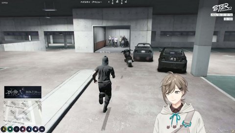 SHIRAHAアジト訪問する無馬（STGR S2/2026/08/22）