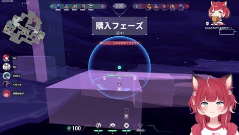 【カーメン】「あっ！まえ行っちゃった」といいつつ、さらに一歩前に行って破壊する赤見かるび