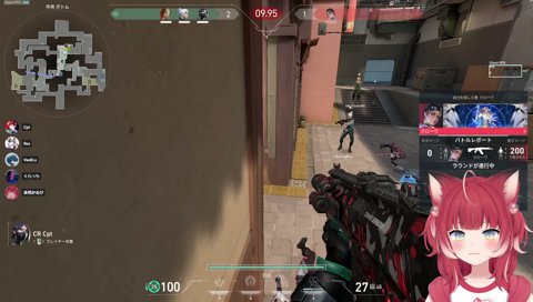 【全滅危機　Ras、Cpt、クラッチvs１人】　『あと１０秒』　クラ「フラッシュ入れるわ　（先走り２デス）　せーのっ」「うわっマジか　危ねぇ！」「目の前で２人、４んだｗ」「あわわわわ」「マジか今の」
