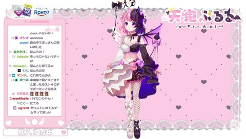キティちゃんの真似をするぷるる