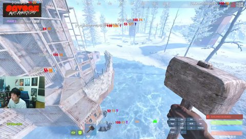 クマも参戦するレイドw