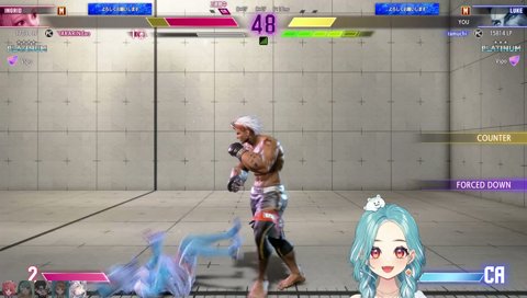 【スト６】発狂対戦会 w/あかりん うひ さいね かみーと