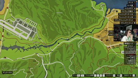 アラモ湖に気を取られる釈迦