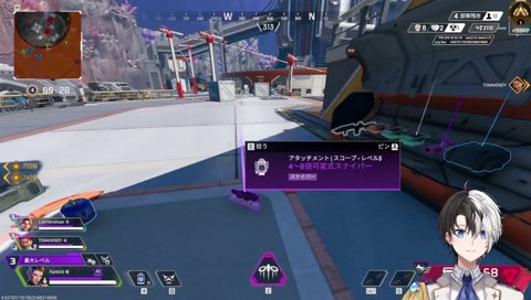 他人のバレルスタビライザーに手を出そうとするヘンディー