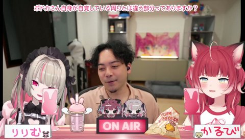 エアードッグで訓練中のかるび
