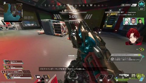 仮想cpt、ロレ、じゃすと戦う