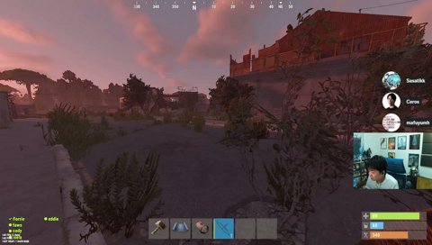 リアルマジ公式Rust w/ ゆうた3 ceros3 mh3 ringo3(友人)