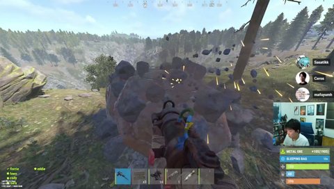 リアルマジ公式Rust w/ ゆうた3 ceros3 mh3 ringo3(友人)