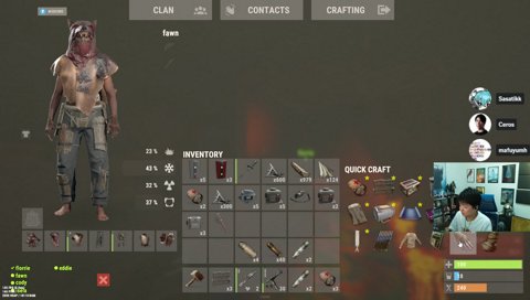 リアルマジ公式Rust w/ ゆうた3 ceros3 mh3 ringo3(友人)