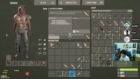リアルマジ公式Rust w/ ゆうた3 ceros3 mh3 ringo3(友人)