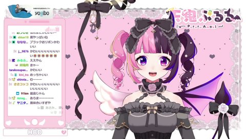 黒ゴスぷるるバリエーション