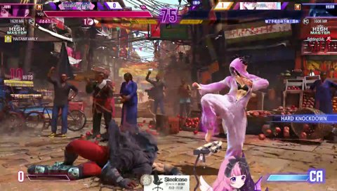 ガラスの上を裸足のまま歩く～♪