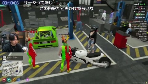今までのことを否定する恰好