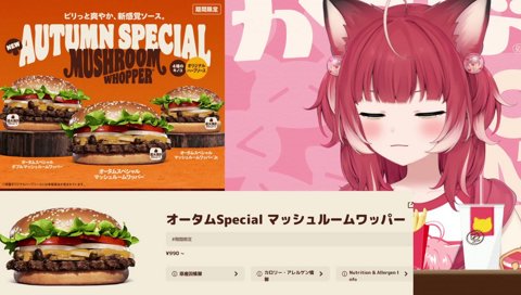 バーガーキングの新しいマッシュルームワッパーが今日でたからレビューする🍄🍔